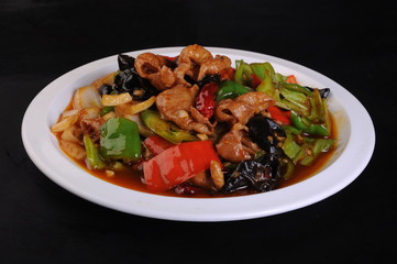 chicken with rice and vegetables