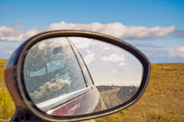 Fototapeta premium Car on the Road