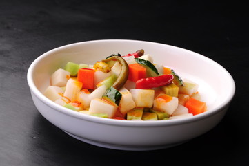 vegetables in a bowl