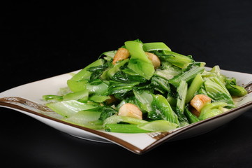 fresh salad in a bowl