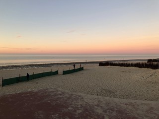 Duhnen Cuxhafen Strand Sonnenuntergang