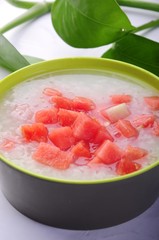 fresh salad in a bowl
