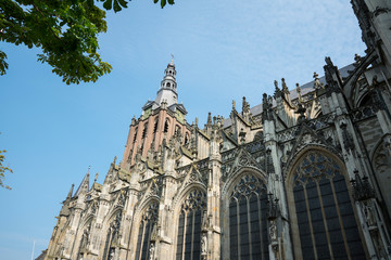 Fototapeta na wymiar St. Jan Evangelist Church in Den Bosch, 's Hertogenbosch, The Netherlands