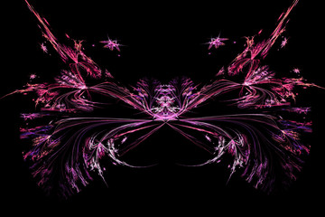 Abstract Constellation Cancer .computer generated artfractal