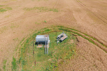 Equipment of an oil well