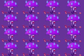 abstract background with stars