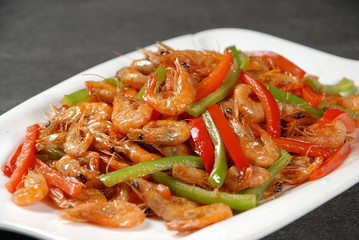 pasta with shrimps