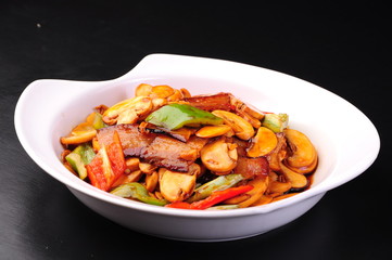 chicken with rice and vegetables