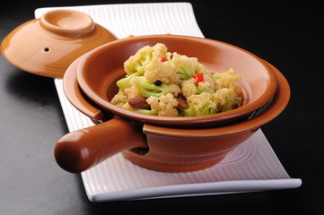 vegetable soup with vegetables