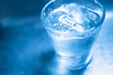 水、水道、グラス、生活