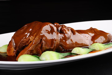 chicken with sauce