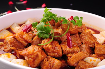 chicken with rice and vegetables