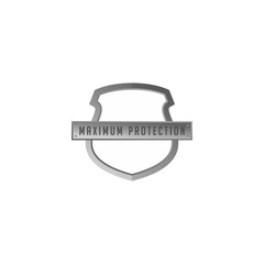 protection shield antivirus sign