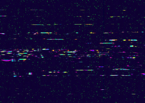 Abstract Glitch Texture