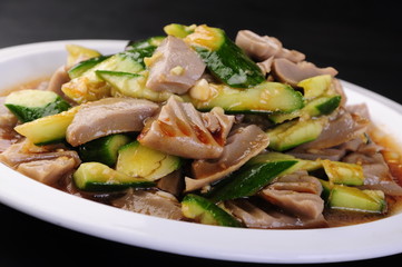 salad with chicken and vegetables