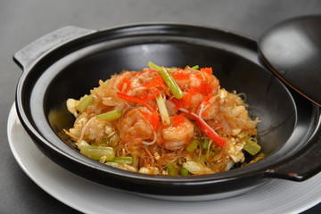 salad with shrimps