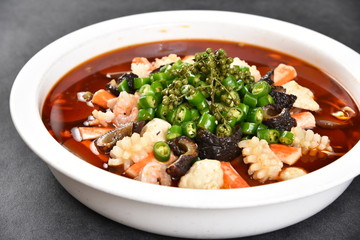 bowl of vegetable soup