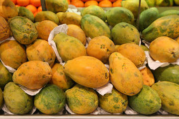  mamão, batata e tomate-foto; Rogério Marques