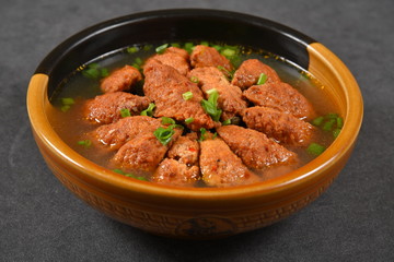 beef stew in bowl