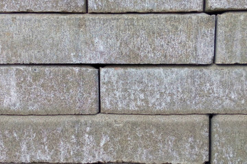 Gray brick texture closeup, stone wall of bricks