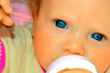breathtaking view of the child