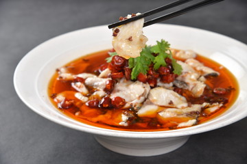 soup with meat and vegetables