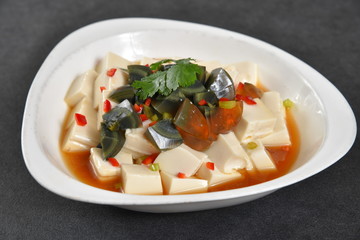 salad with cheese and olives