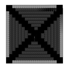 Distress Square Frame