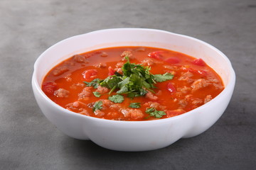 bowl of tomato soup
