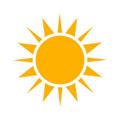Simple sun icon.