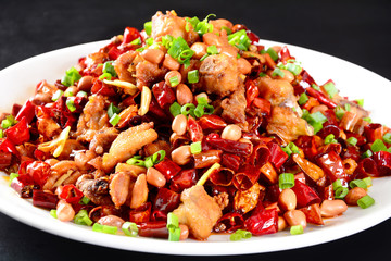 pasta with vegetables and meat