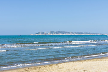 a sunny day at the beach
