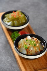 bowl of vegetable soup
