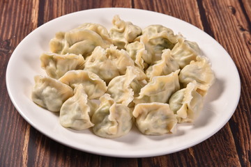 bowl of dumplings