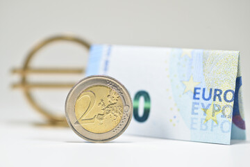 Euro Europe Européen argent BCE business finances