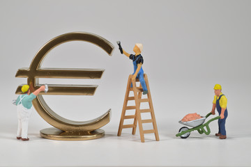 Euro Europe Européen argent BCE business finances emploi