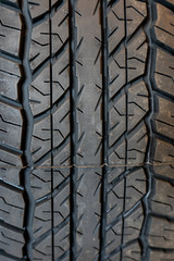 Background texture of tire.