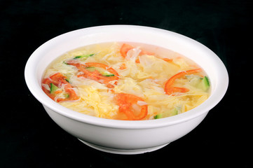 bowl of vegetable soup