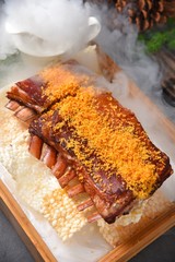 grilled beef steak