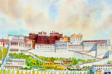  Potala Palace in Lhasa, Tibet, China