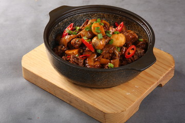 beef stew with potatoes and carrots