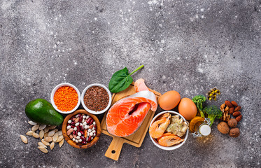 Products sources of Omega-3 acids