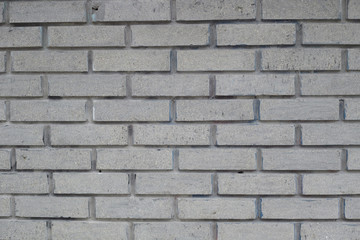 Gray brick wall background
