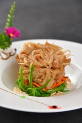 salad with shrimps
