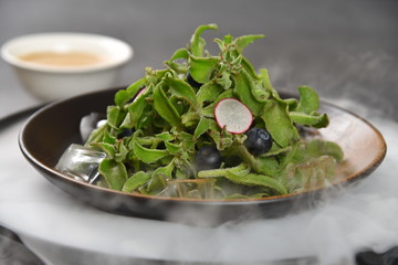 salad with cheese and olives