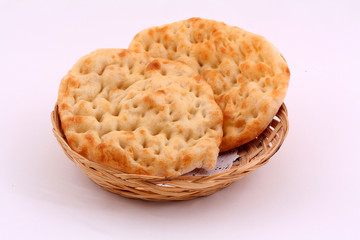 Bread in basket 