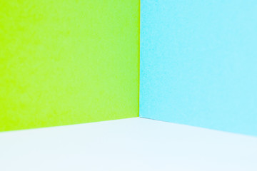 colored paper as fashion texture background in pastel color tone with shadow