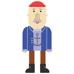 Fototapeta premium old sailor