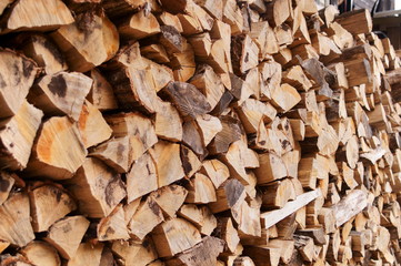 firewood Stack woodshed