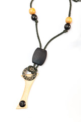 Fototapeta premium necklaces made of wood and rope